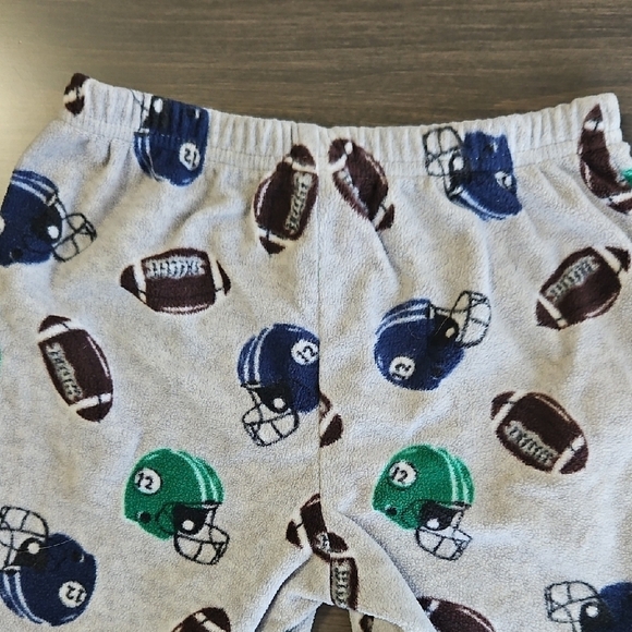 Carter's Green "Daddy's Champion" Football Pajama Set 24M - Picture 7 of 10